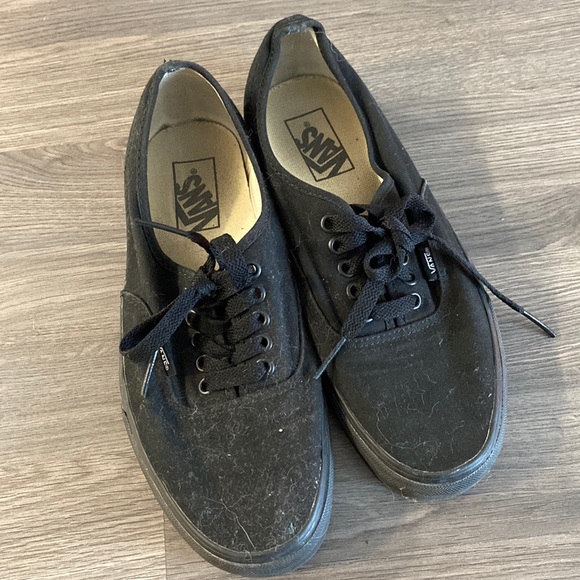 Vans Black Sneakers - Picture 1 of 4